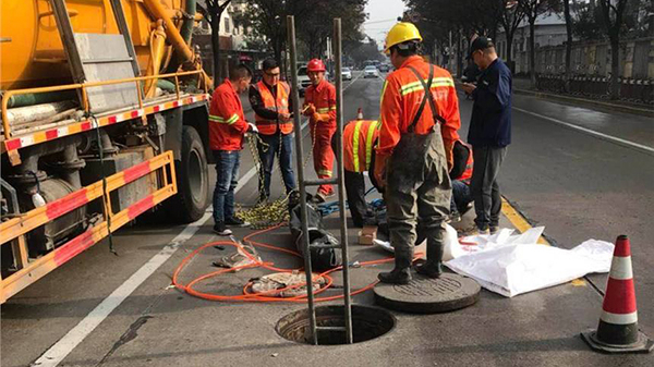 周矶管理区管道清洗方案