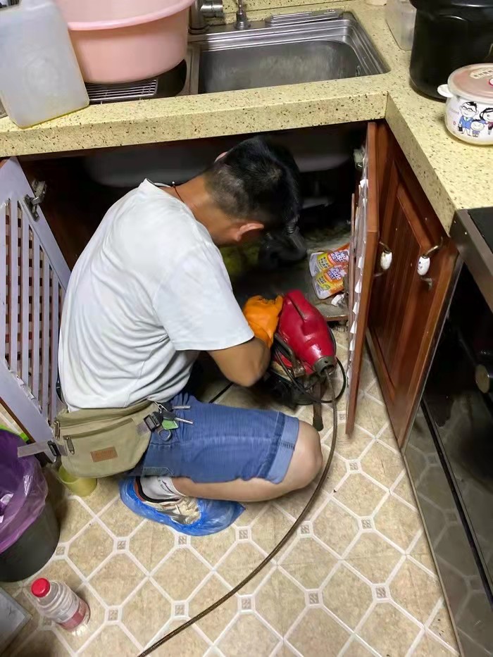 周矶管理区通下水道